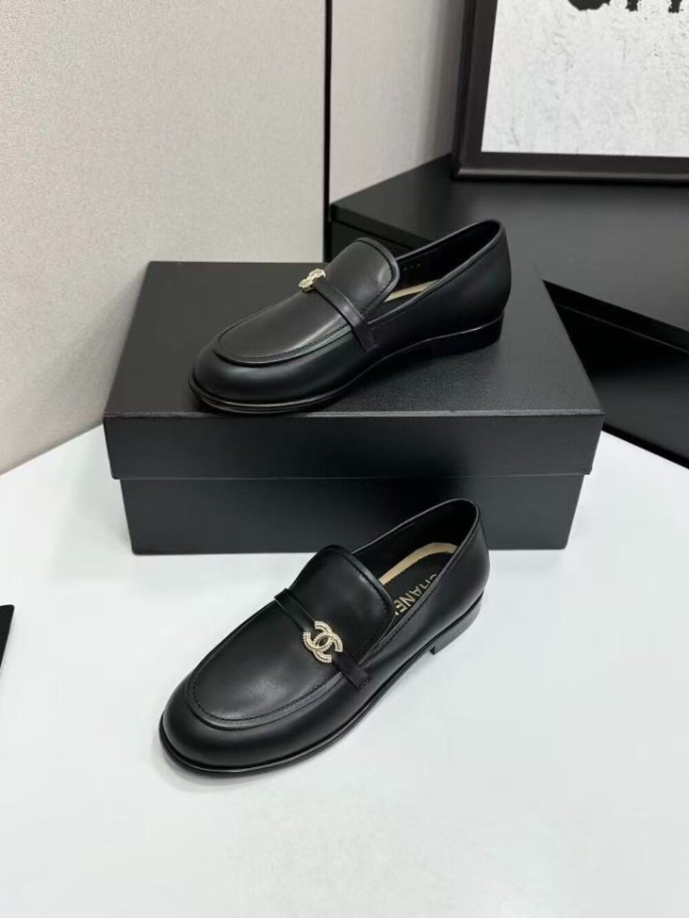 Chanel loafers💕